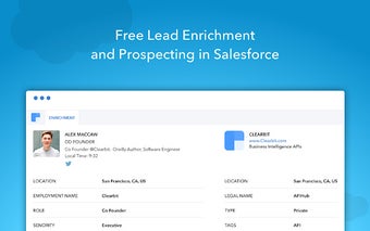 Clearbit for Salesforce – Lite