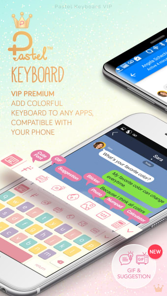 Pastel Keyboard - VIP Premium