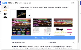 Etsy Downloader | Download images & videos