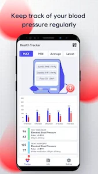 Health Tracker: Blood Pressure