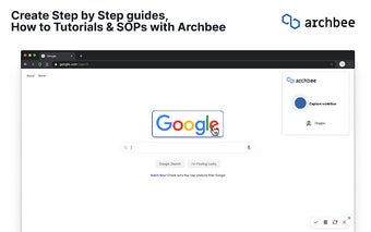 Archbee: Create Step-by-Step Guides & SOPs