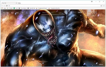 Marvel Venom Backgrounds Custom NewTab