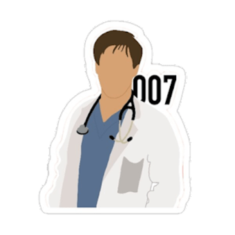 Greys Anatomy Stickers for wh