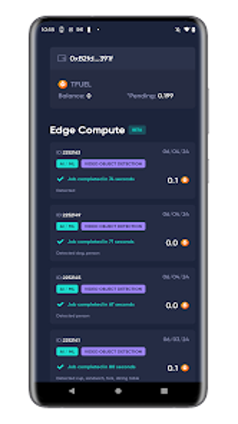 Theta Edge Node for Mobile