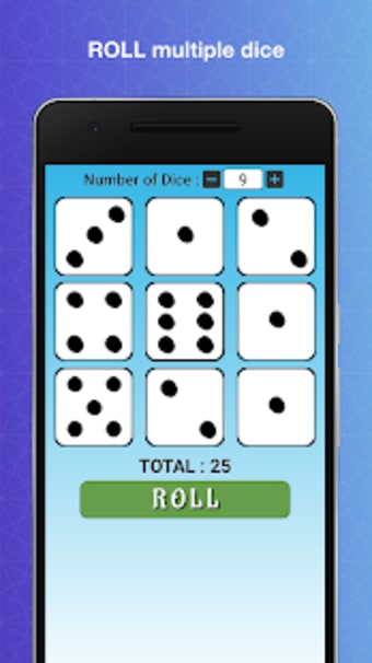 Dice Roller : 6-sided dice at your fingertips