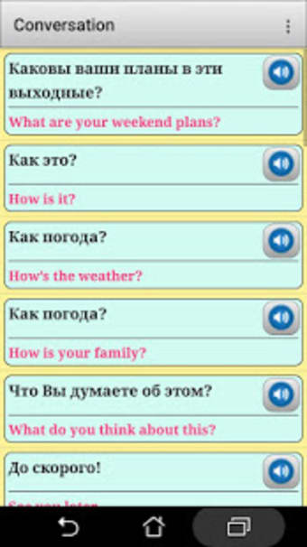 Russian phrasebook and phrases for the traveler