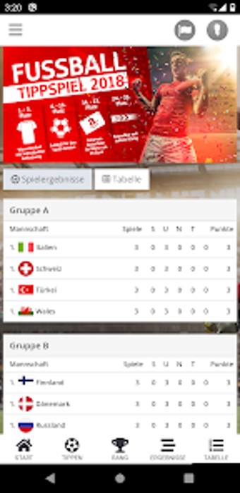 Tippspiel App