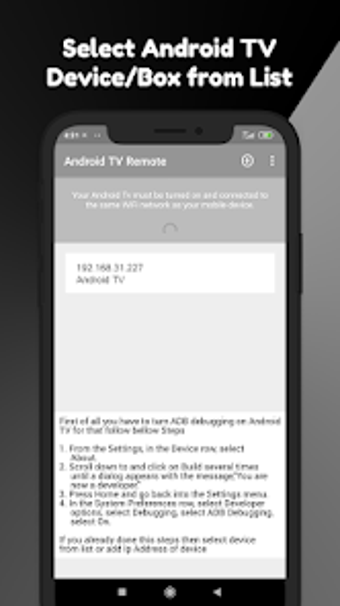 Remote for Android TV