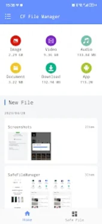 CF File Manager-Protect file