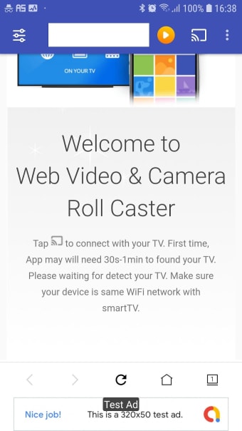 Video Web Cast to TV