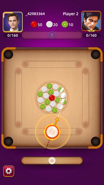 Carrom Pool Game - 2 Player