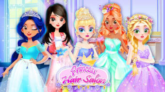 Girl Games: Princess Hair Salon Makeup Dress Up