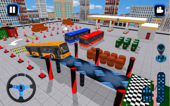 Modern Bus Parking Adventure: Advance Bus Games