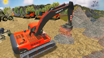 Construction Excavator Game 3d