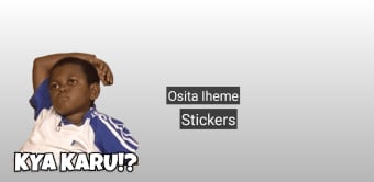 Osita Iheme Stickers For WA