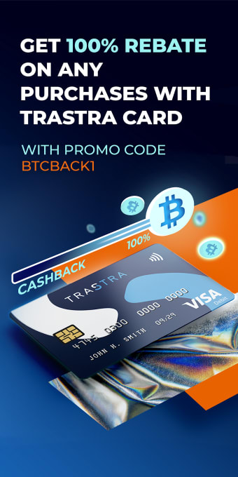 TRASTRA: Crypto Wallet  VISA Card