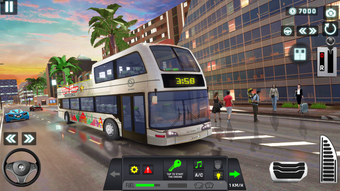 Bus Driving Games: Car Parking