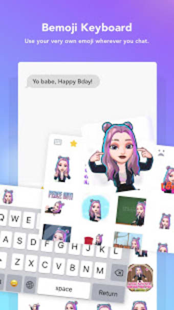 3D Avatar Creator emoji maker  keyboard  Bemoji