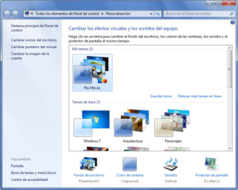 Rio Tema para Windows 7