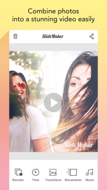 Slide Maker - Add Music to Photos & Make Slideshow