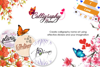 Calligraphy Name Art : Add Text on Photo