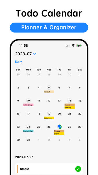 Kummy - Planner  Calendar