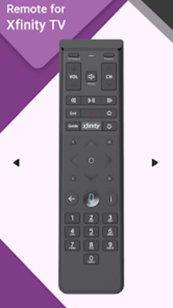 Remote for Xfinity TV