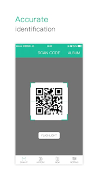 Accurate scanning of QR code