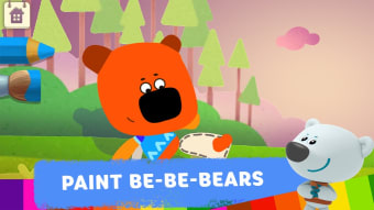 Be-be-bears: Painting for kids