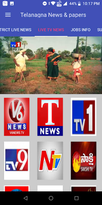 Telangana News Papers Live News Channels