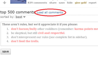 Reddit All Comments Viewer Secure