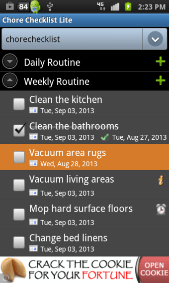 Chore Checklist - Lite