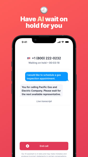 Never Hold: AI Phone Assistant