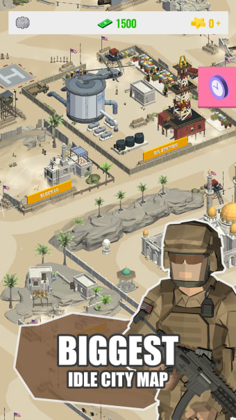 Idle Warzone 3d: Military Game