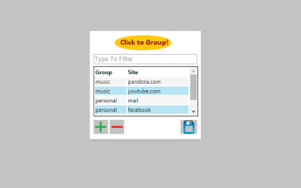 Group Tabs