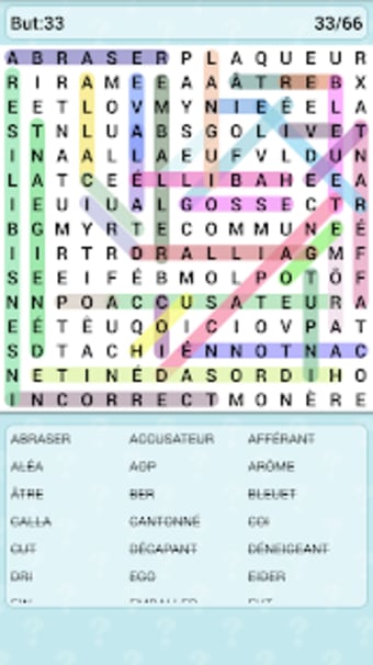 Word Search Games in French