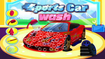 Sports car wash - car care