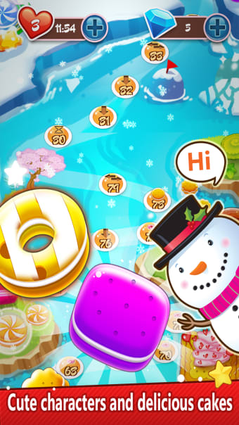 Cookie Fever - a fun puzzle games