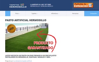 Pasto Sintetico Hermosillo