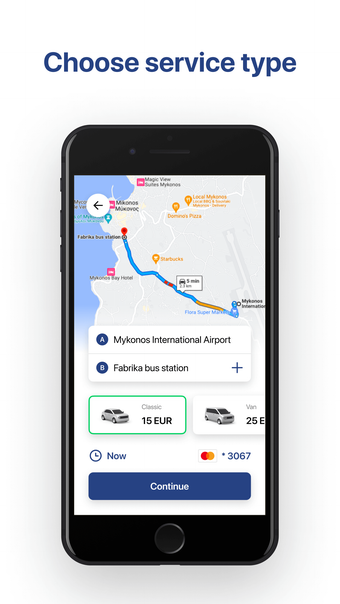 Aegean Taxi: Ride app