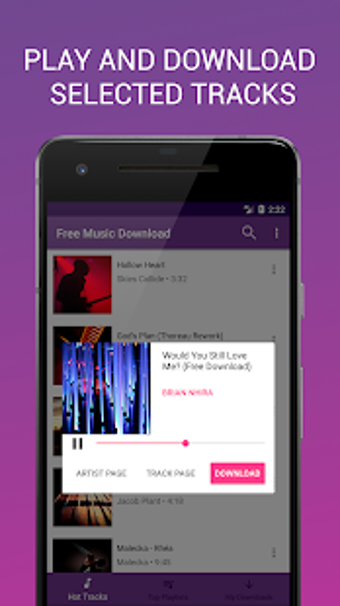 Free Music Download  MP3 Music Downloader