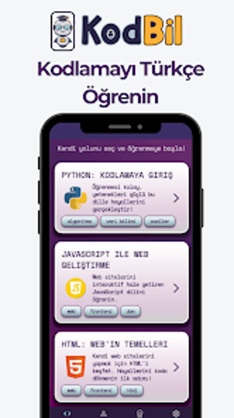 Kodbil: Learn to Code Build na Android - Download
