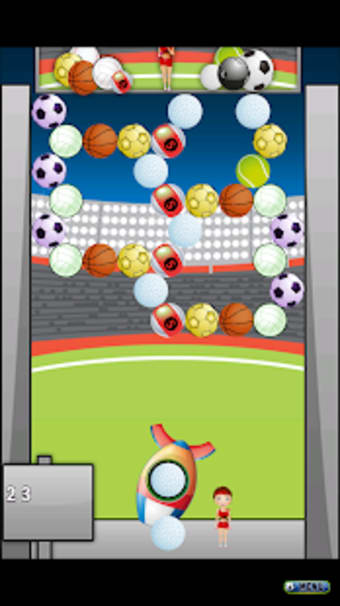 Sporty Bubble Shooter