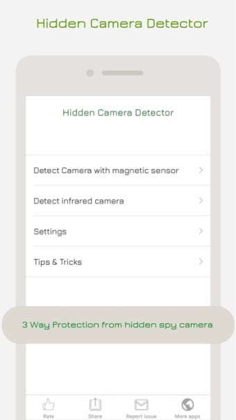 Hidden Spy Camera Detector