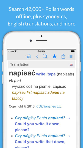 Polish Dictionary  Thesaurus