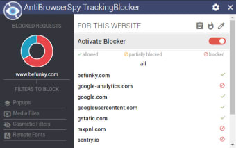 AntiBrowserSpy TrackingBlocker - SE