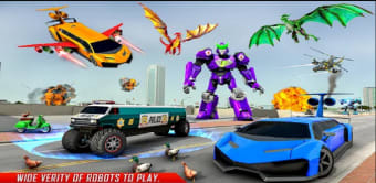 Limo Robot Game: Limo Car Game