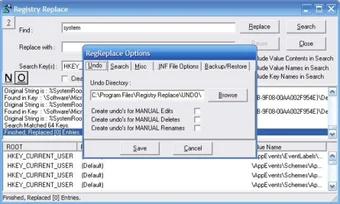 Registry Replace