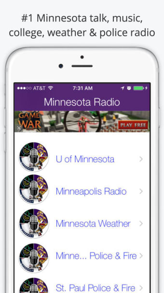 Minnesota GameDay Radio for Vikings Twins & Wild