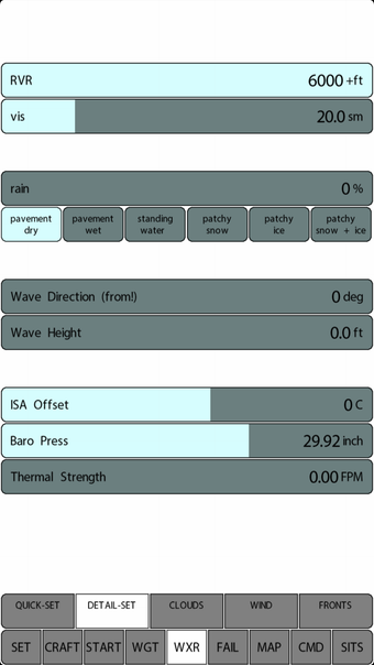 Control Pad for X-Plane